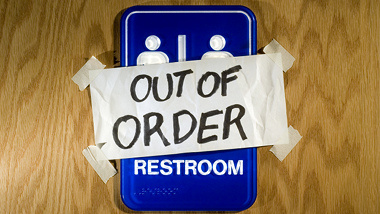 out of order